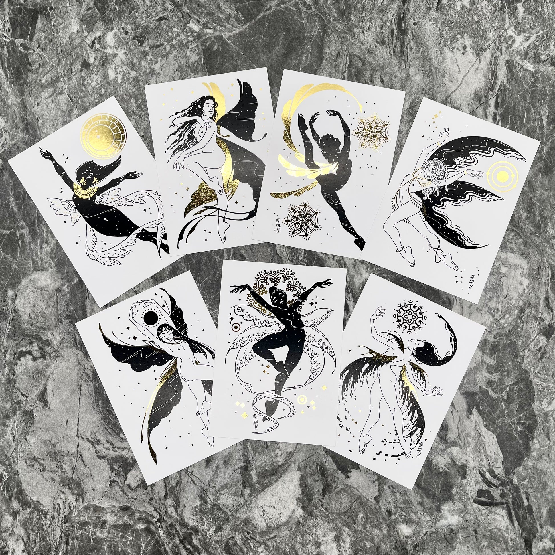 Celestial Fairies Postcard Set