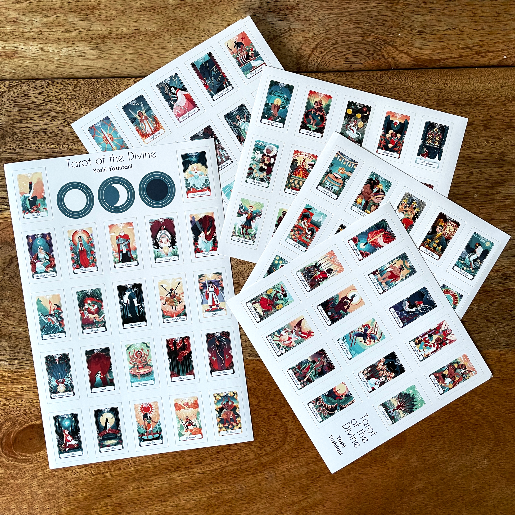 Tarot of the Divine Stickers: Entire Deck