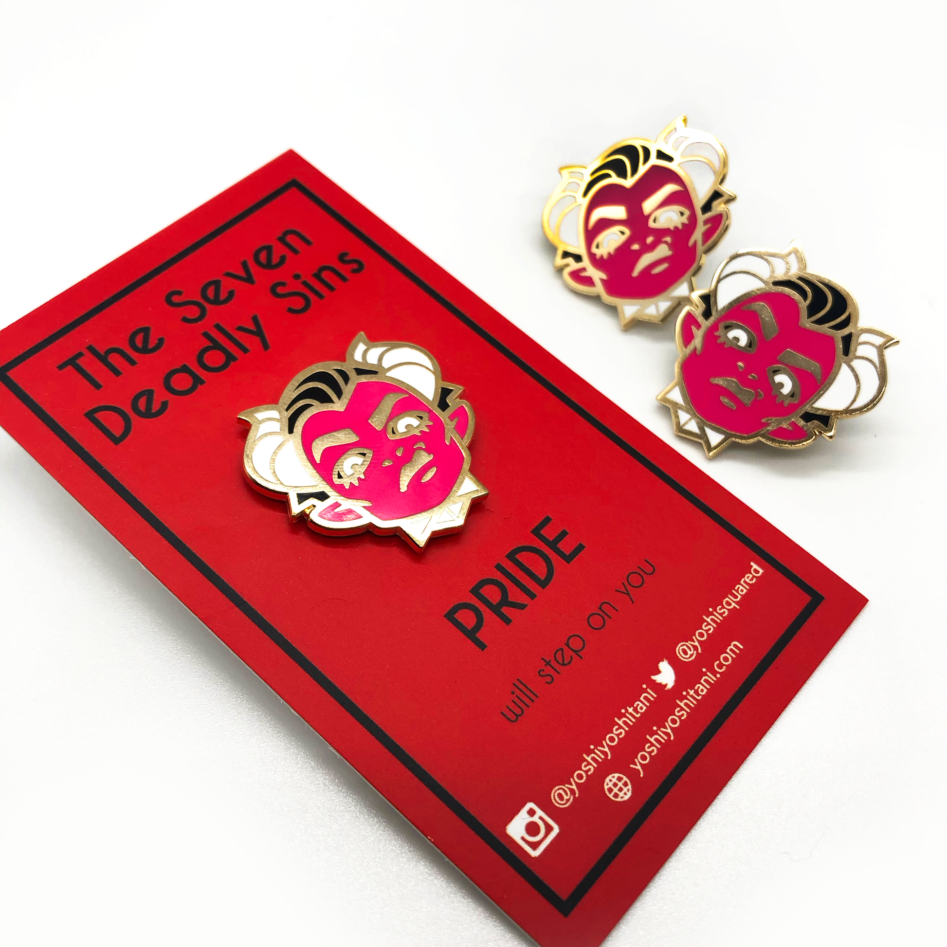 Pride: Seven Deadly Sins Enamel Pin
