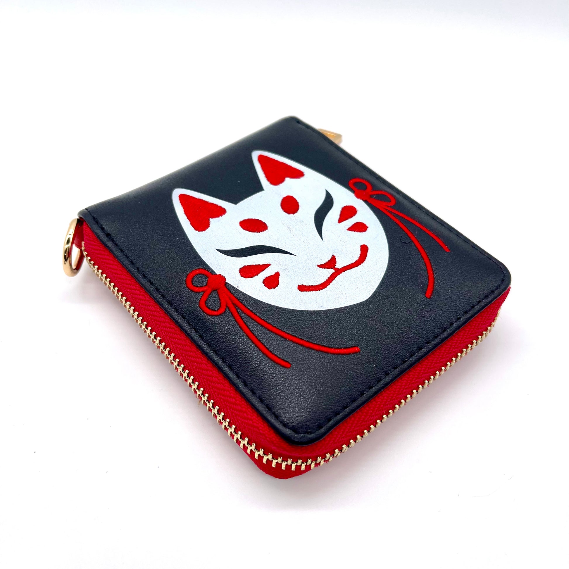 Kitsune Embroidered Wallet