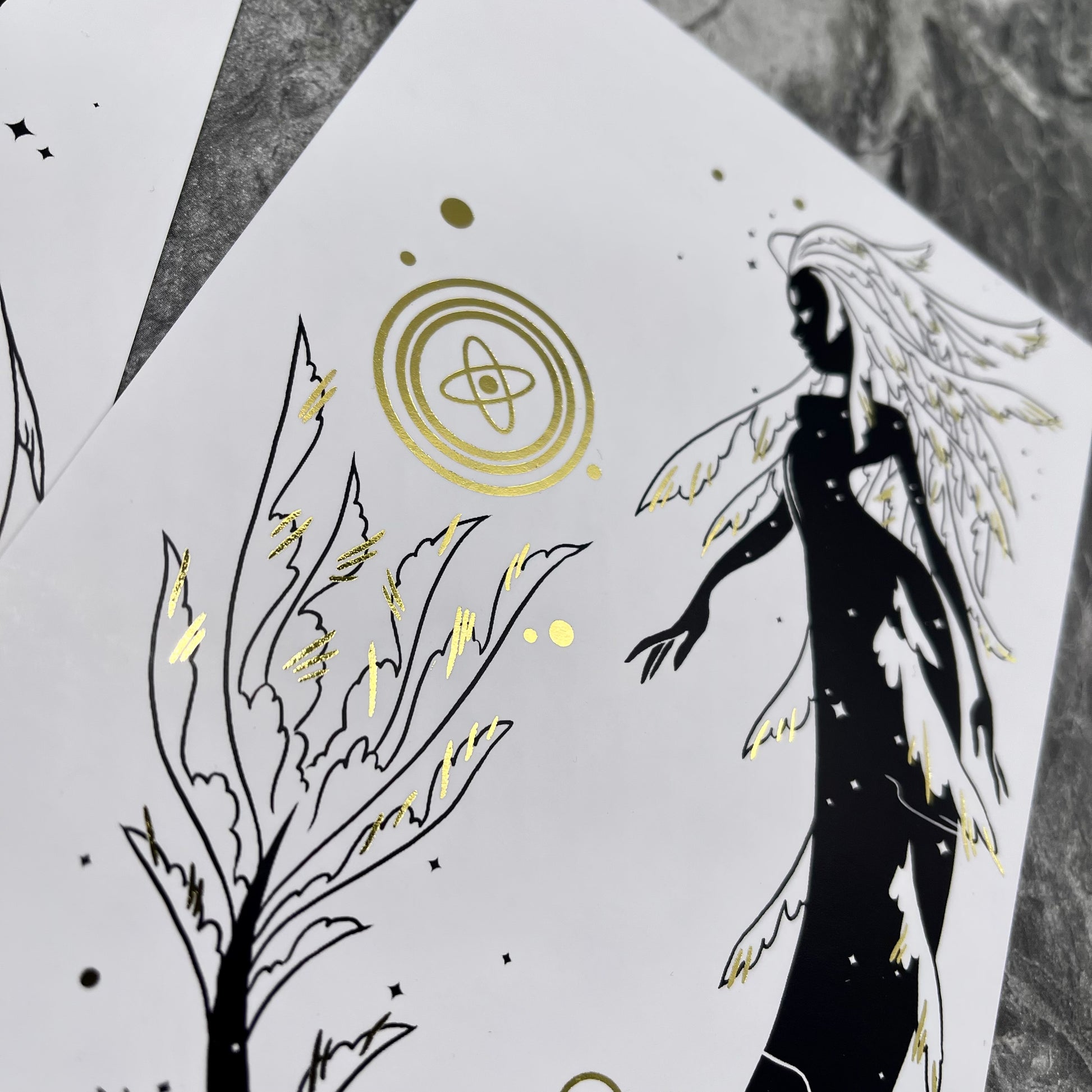 Celestial Mermaids Postcard Set
