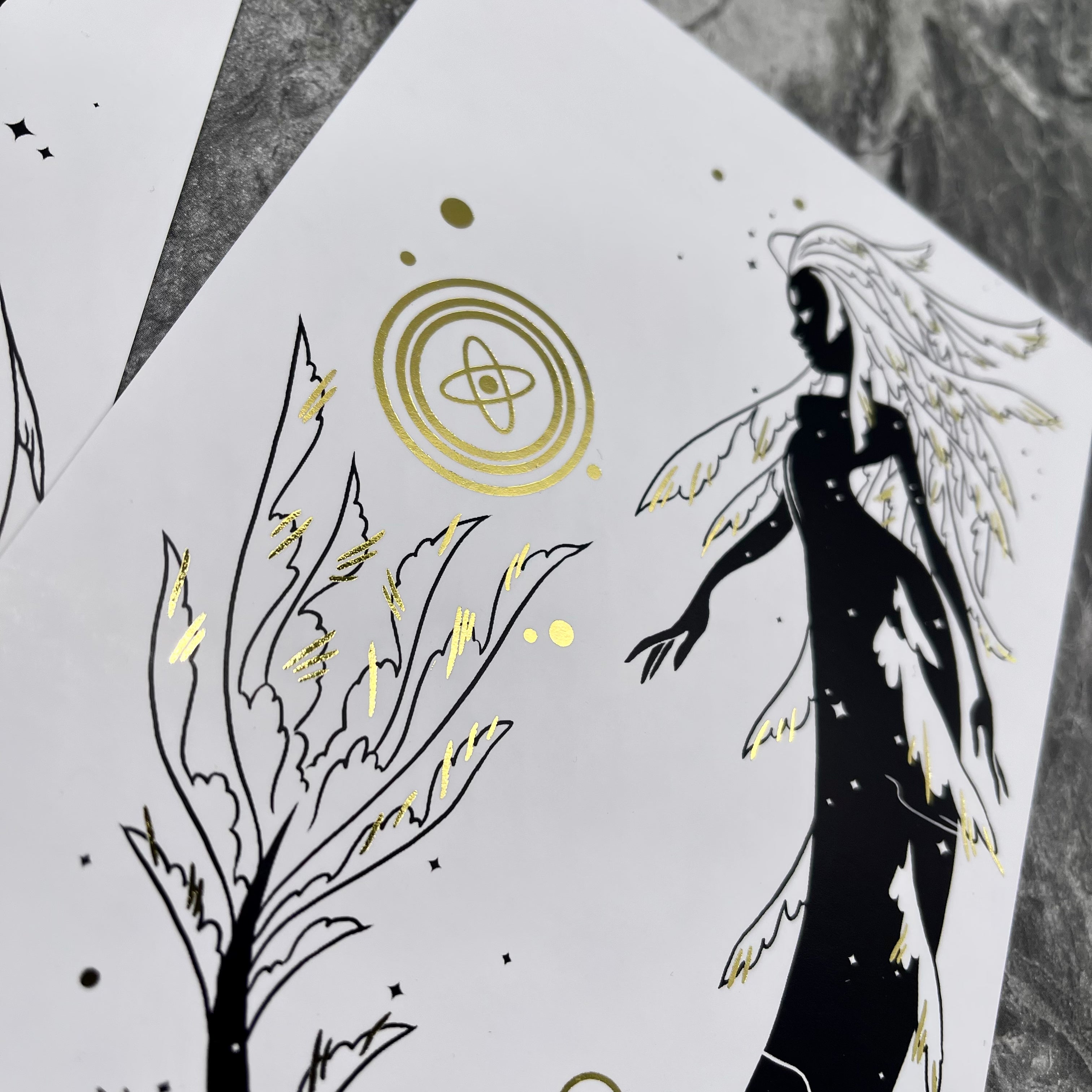 Celestial Mermaids Postcard Set