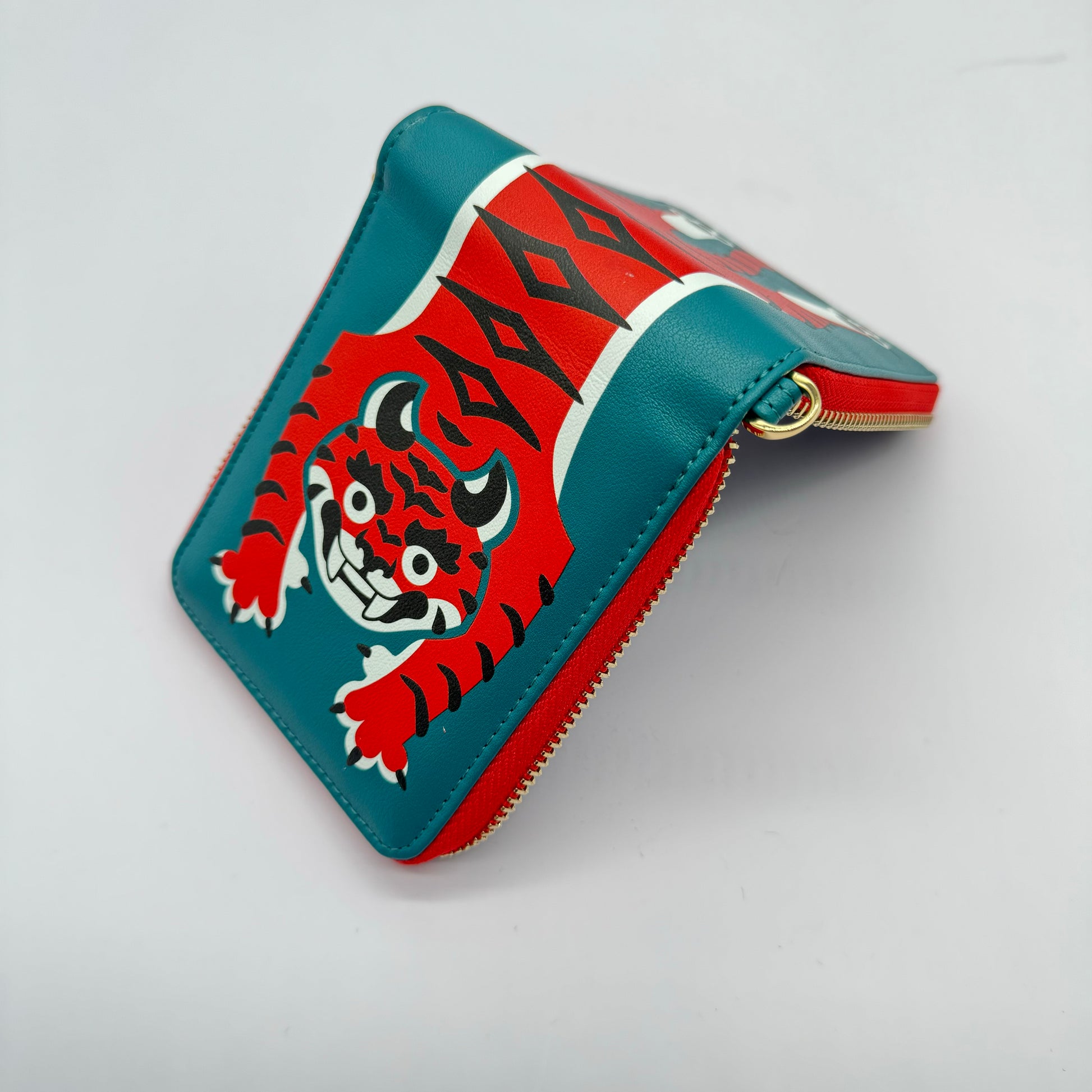 Tiger Embroidered Wallet