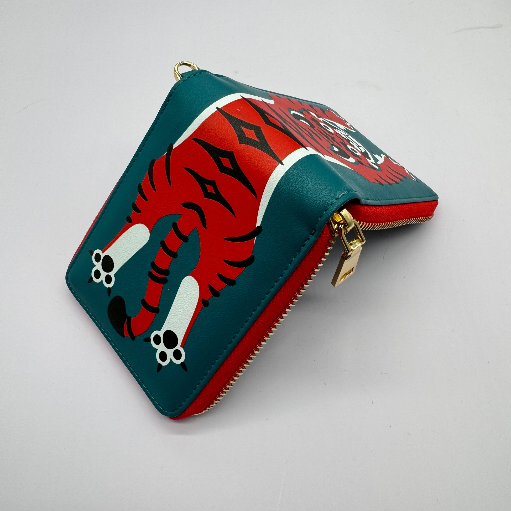 Tiger Embroidered Wallet