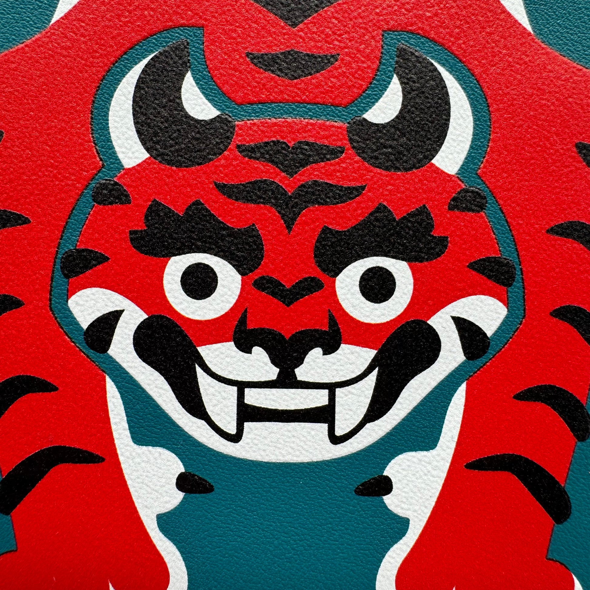 Tiger Embroidered Wallet
