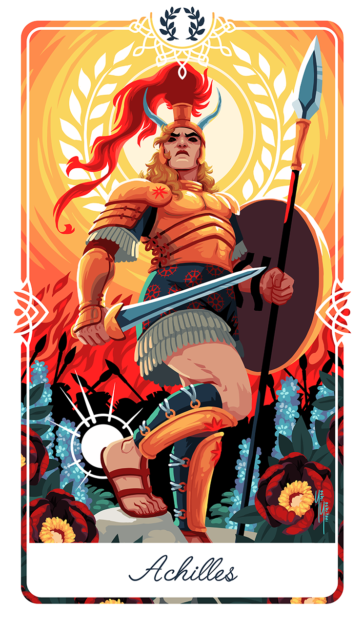 Achilles - Oracle Deck Print