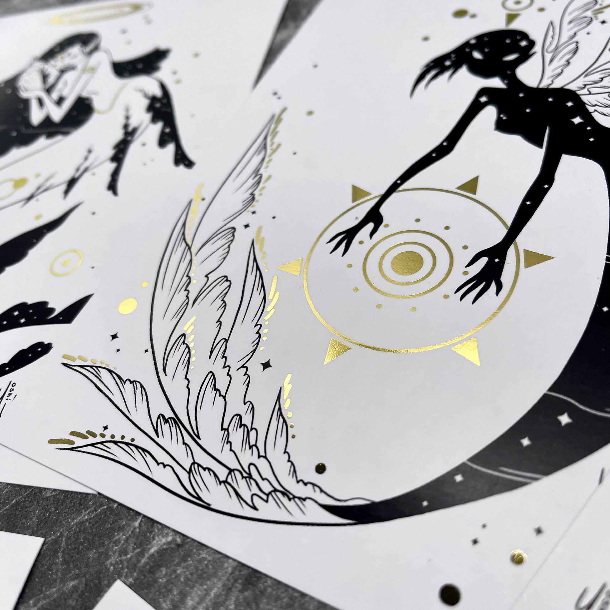 Celestial Mermaids Postcard Set