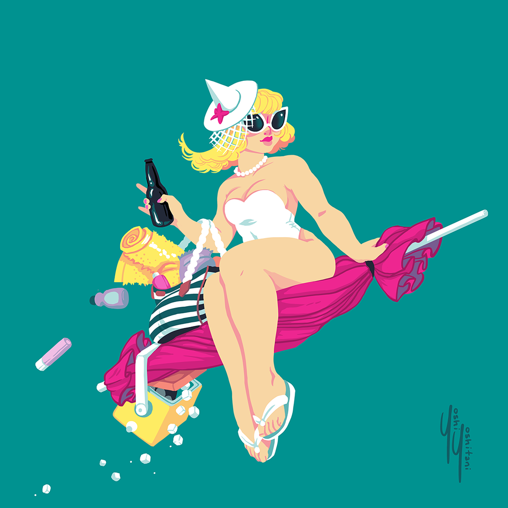 Beach Witches - Mini Print Trio