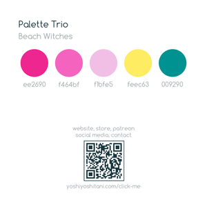 Beach Witches - Mini Print Trio
