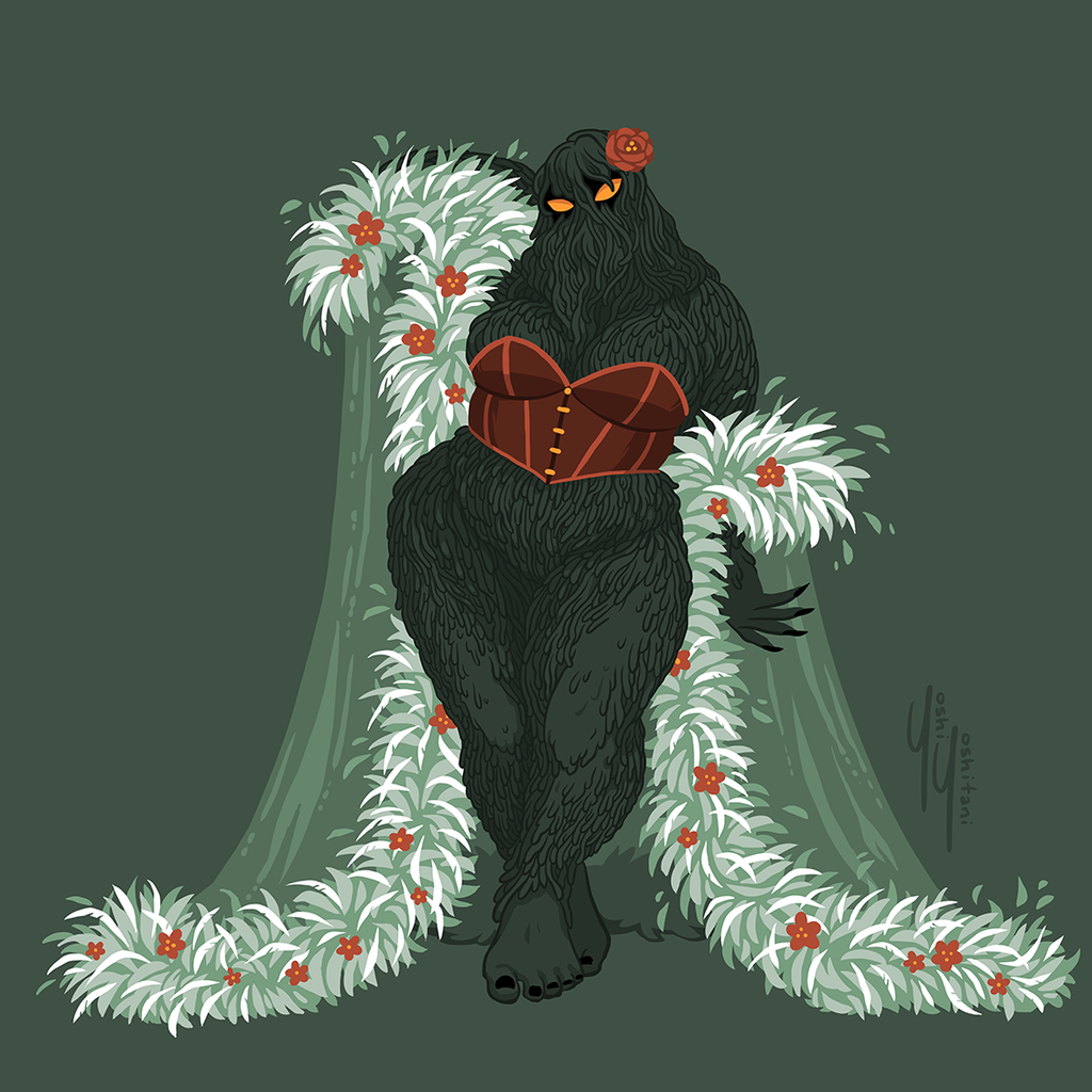 Boudoir Cryptids - Mini Print Trio