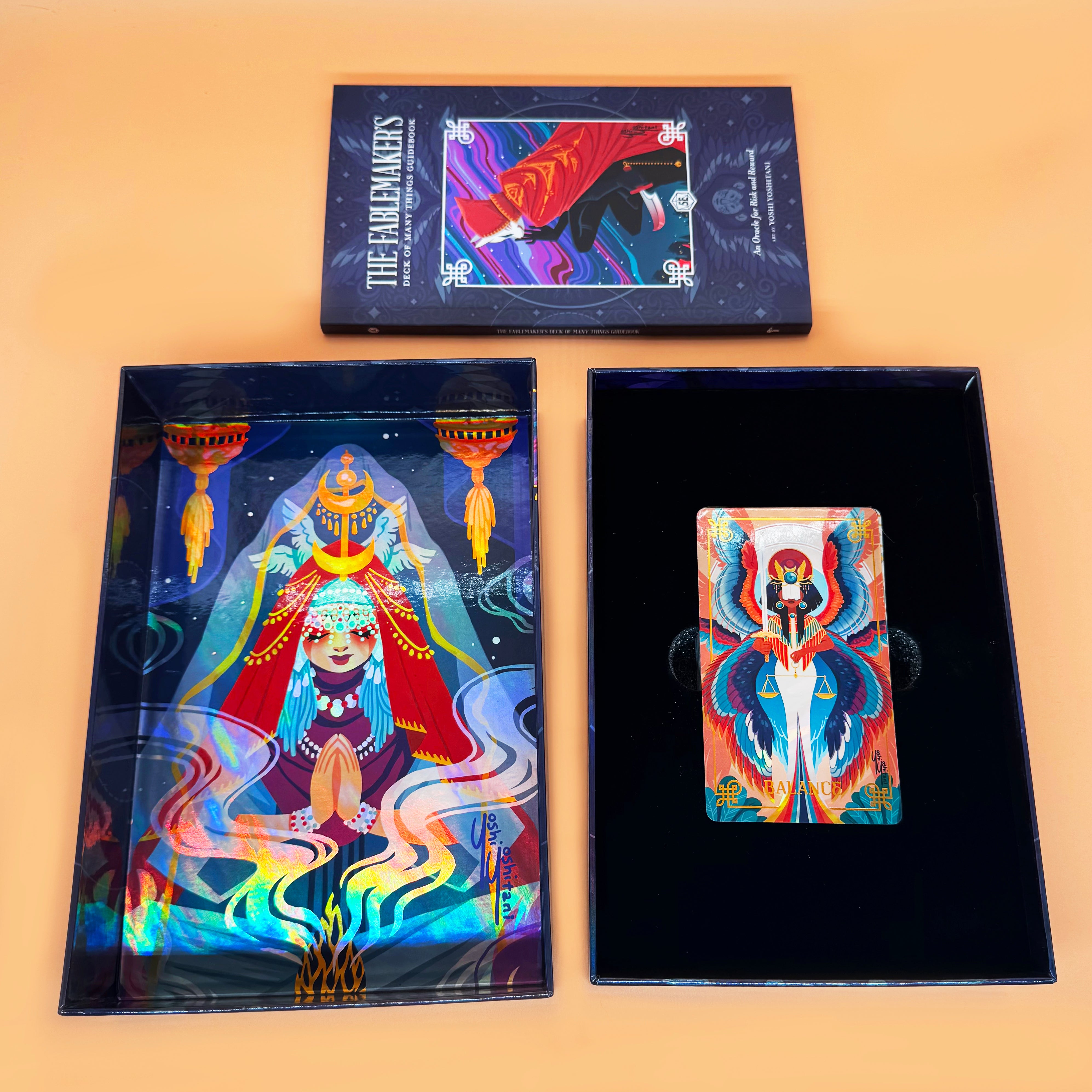 Fablemakers Deck of Many Things Holo Foil Box Set – Yoshi Yoshitani Fablemakers Deck of Many Things Holo Foil Box Set – Yoshi Yoshitani