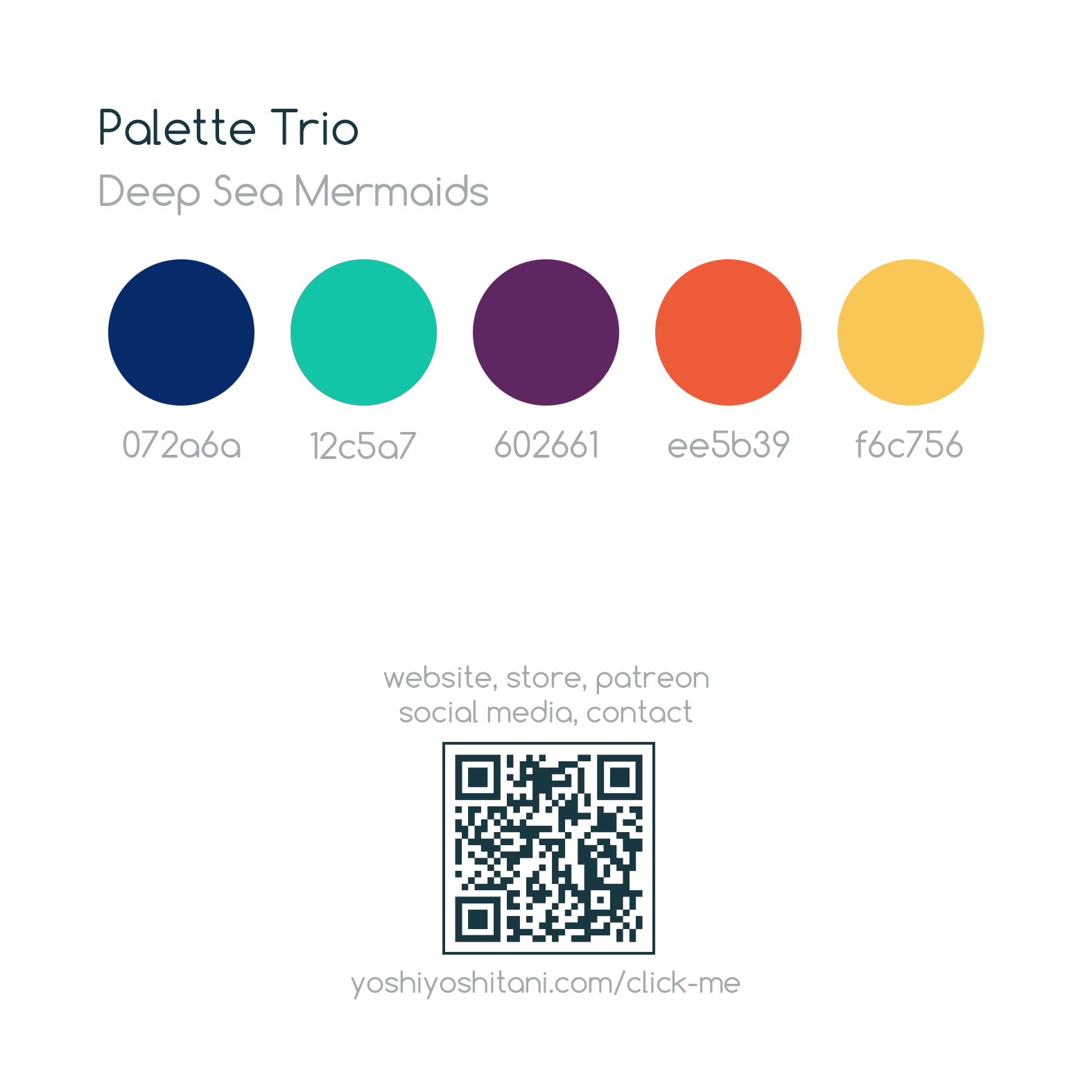 Deep Sea Mermaids - Mini Print Trio
