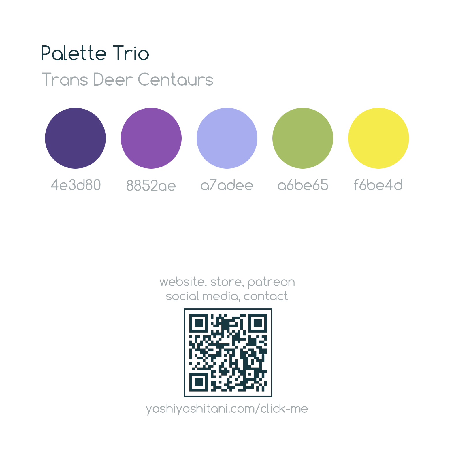 Trans Deer Centaurs - Mini Print Trio