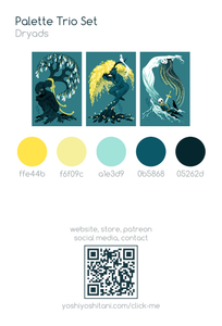 Dryads - Mini Print Trio