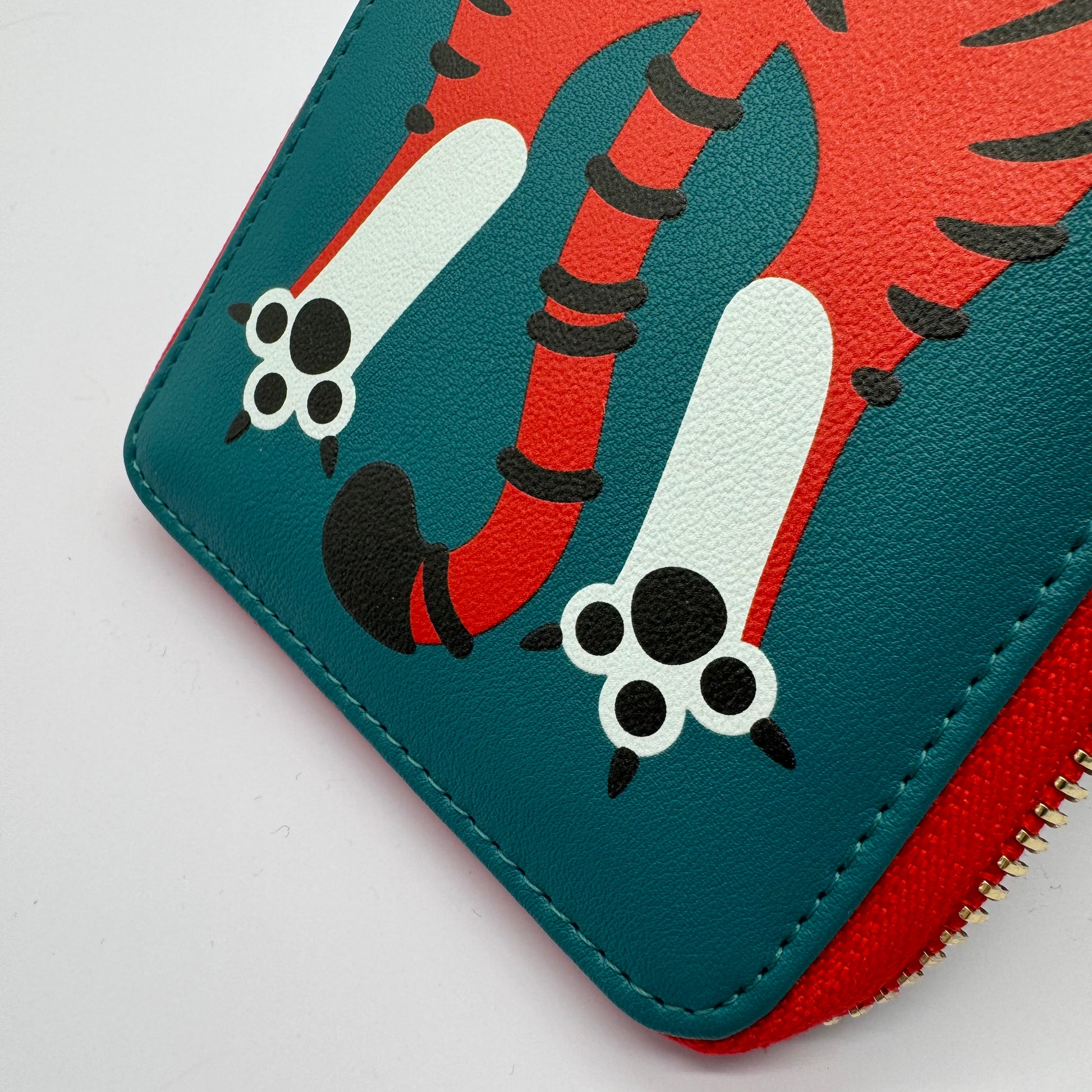 Tiger Embroidered Wallet