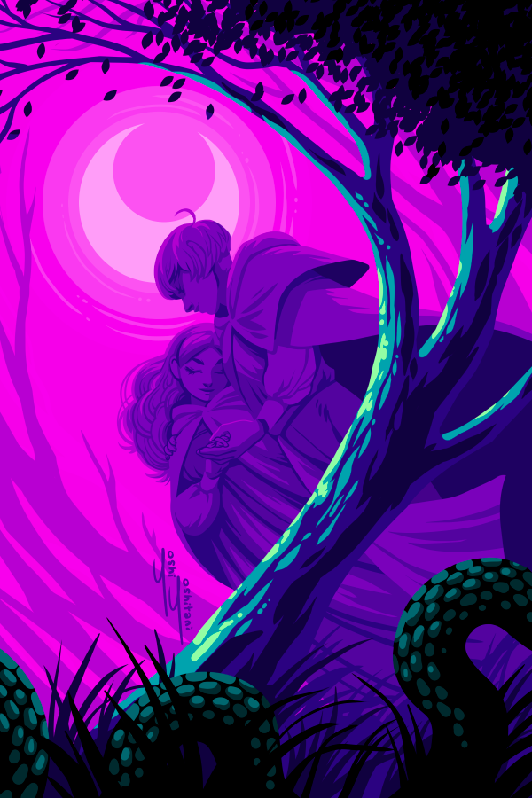 Deep Dark Forest - Mini Print Trio