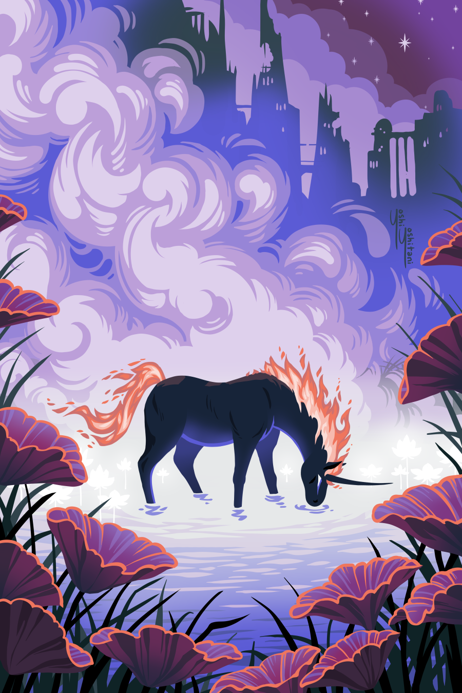 Year of the Fire Horse - Mini Print Trio