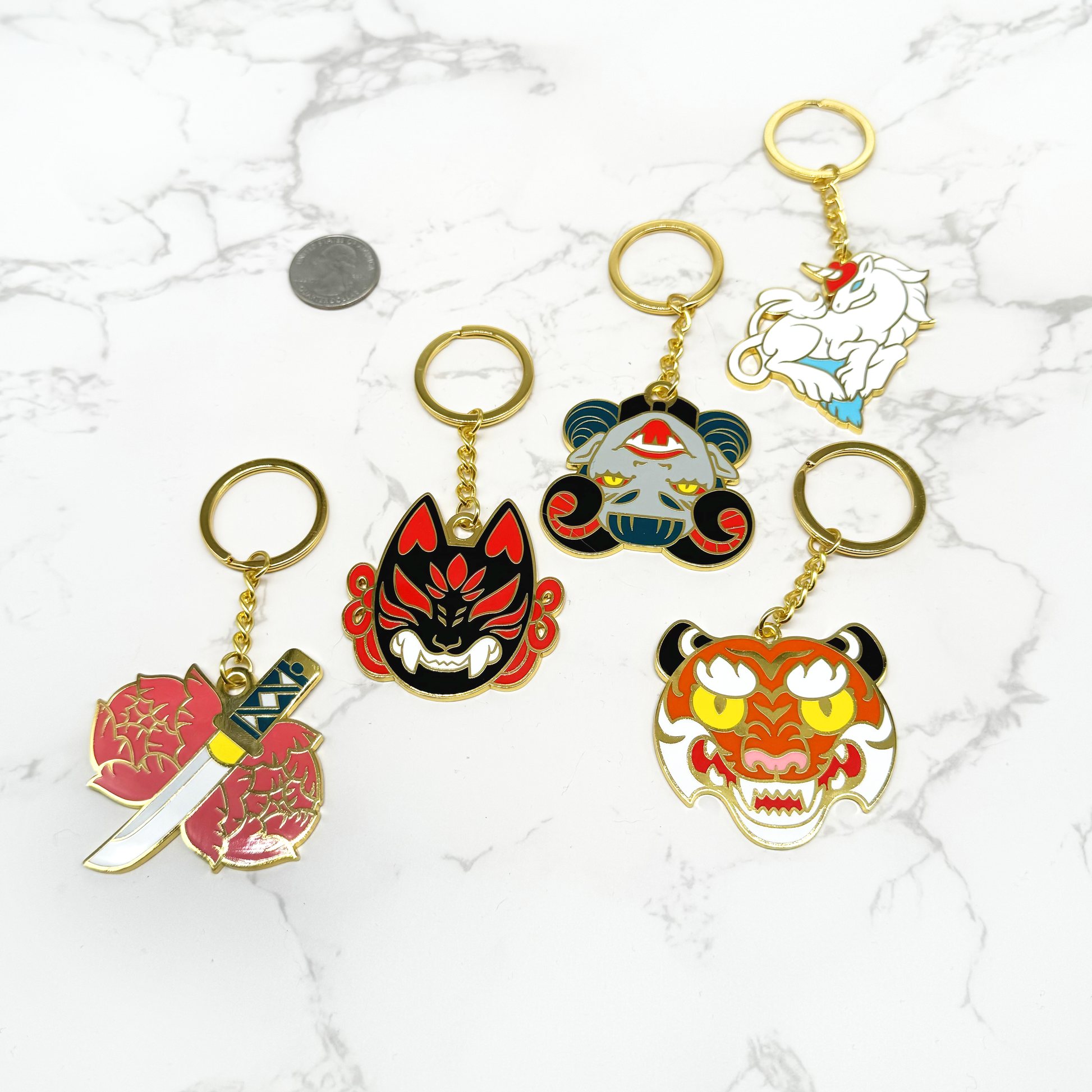 Mix and Match: Wallet + Keychain + Wristlet