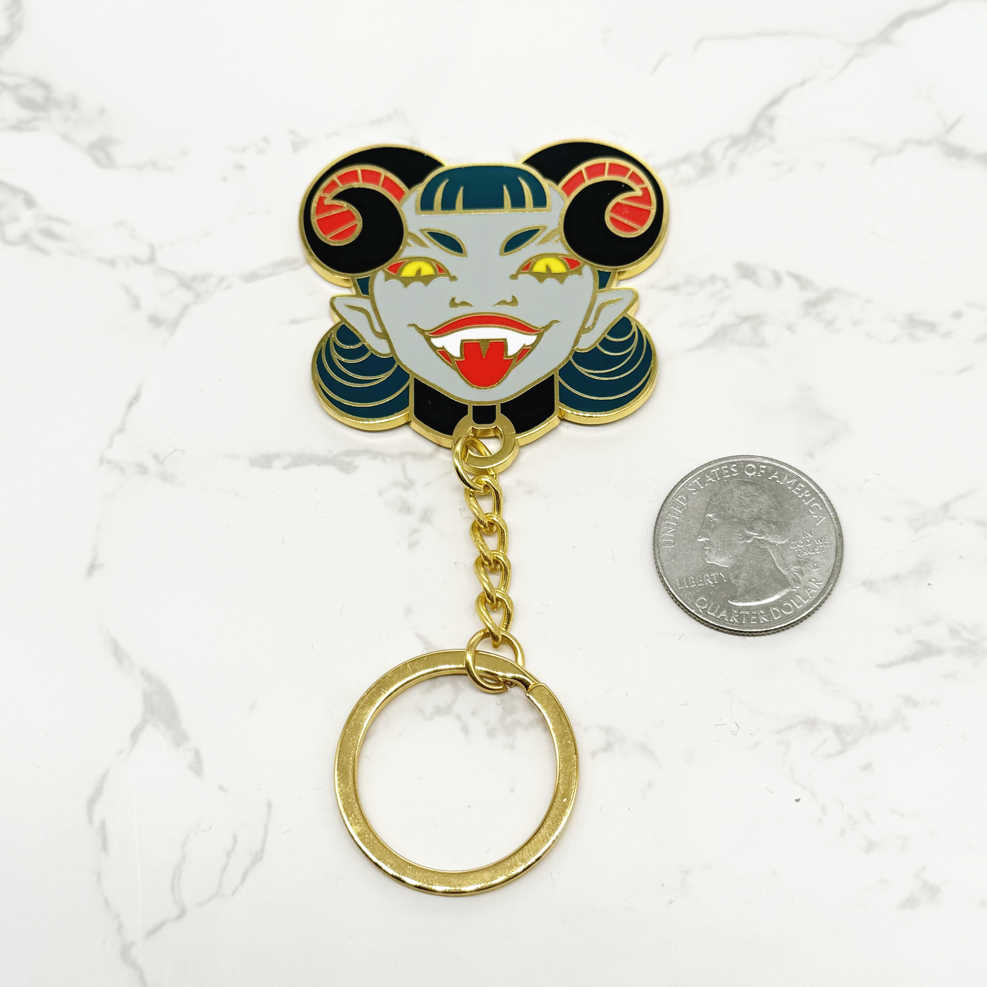 Hard Enamel Keychains