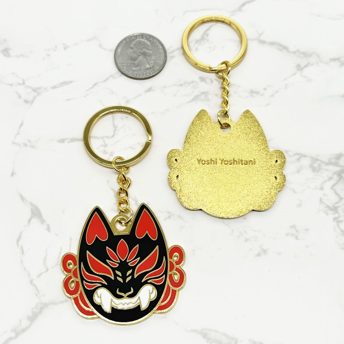Hard Enamel Keychains – Yoshi Yoshitani