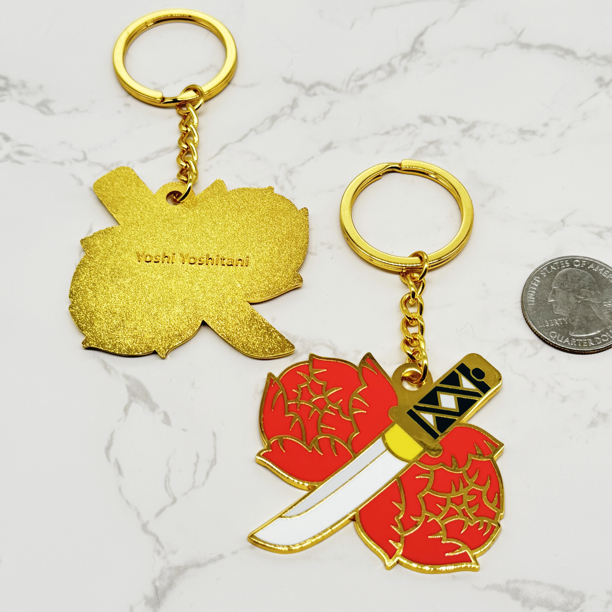 Hard Enamel Keychains