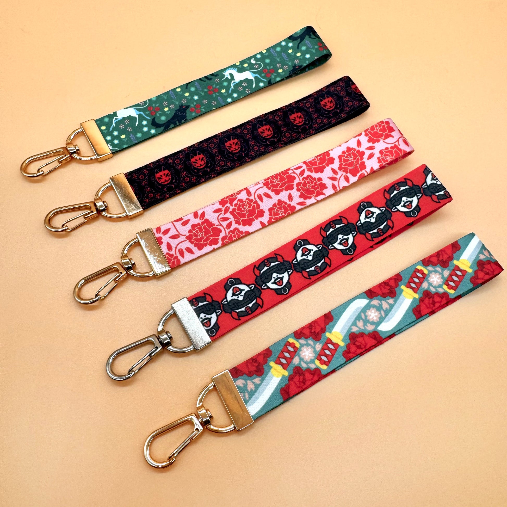 Mix and Match: Wallet + Keychain + Wristlet