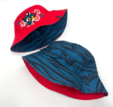 Load image into Gallery viewer, Reversible Tiger Bucket Hat
