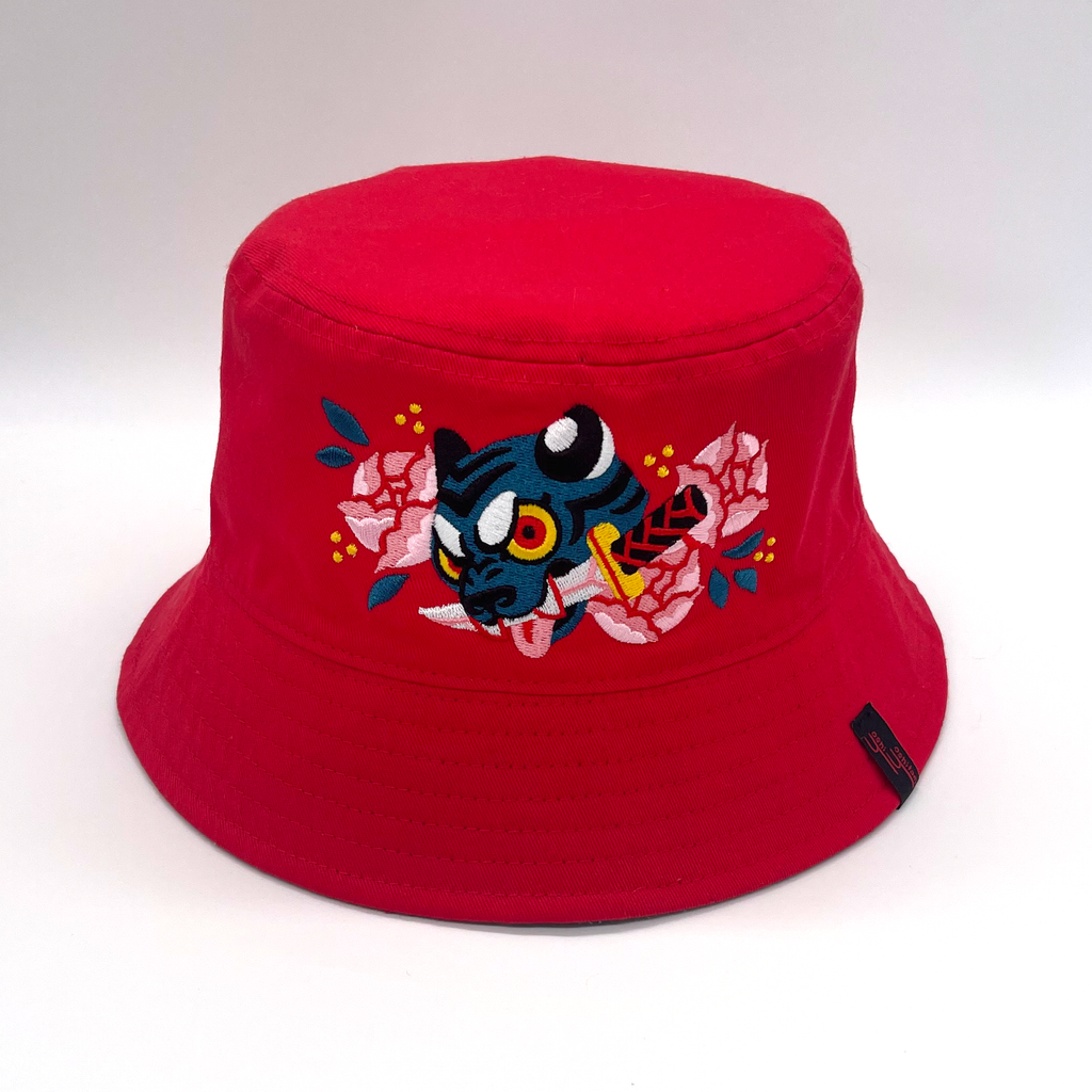 Reversible Tiger Bucket Hat – Yoshi Yoshitani