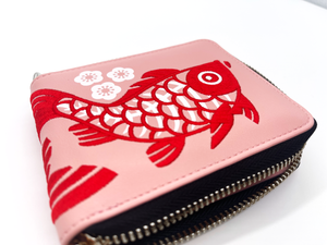 Koi Embroidered Wallet