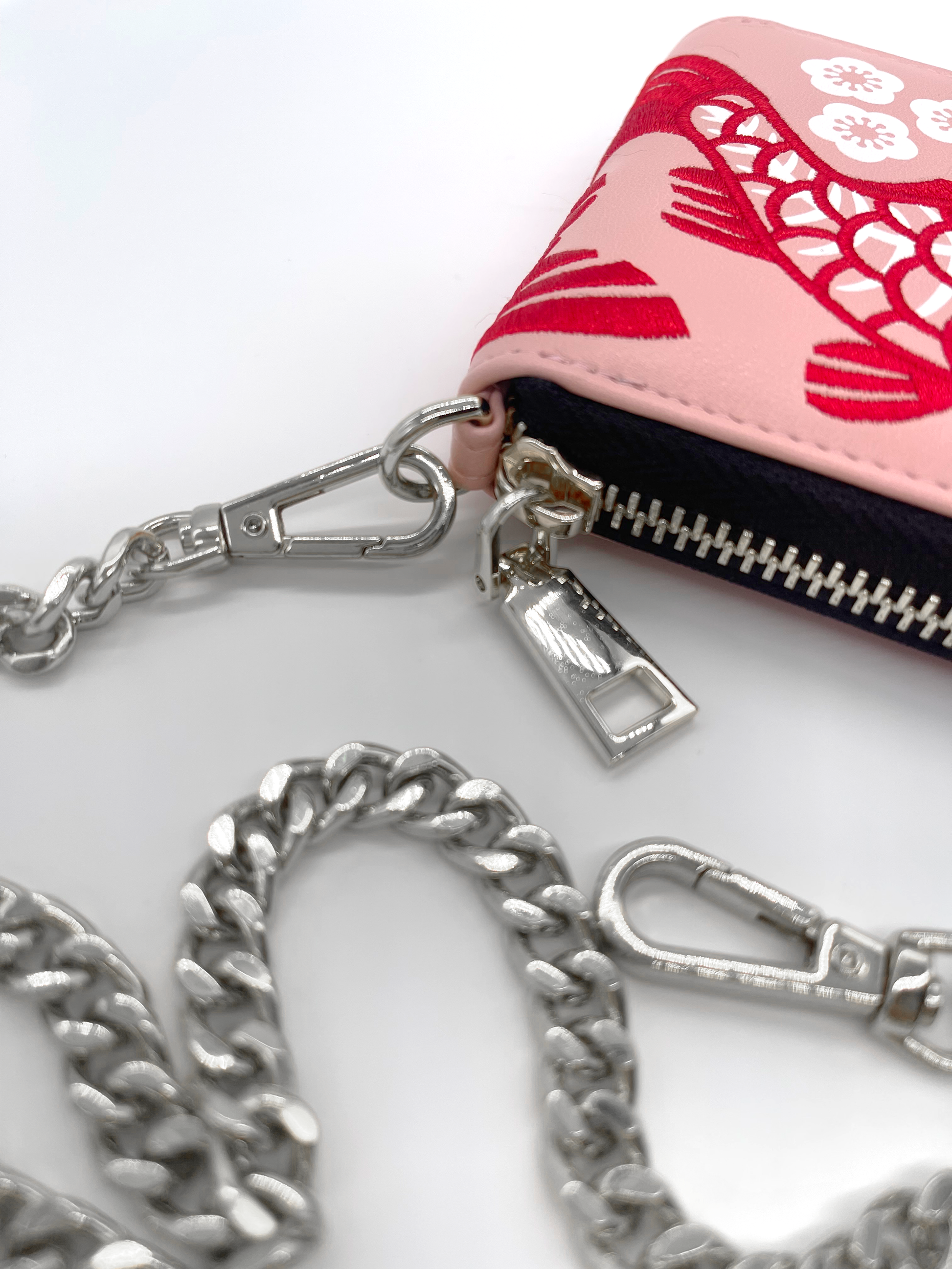 Koi Embroidered Wallet