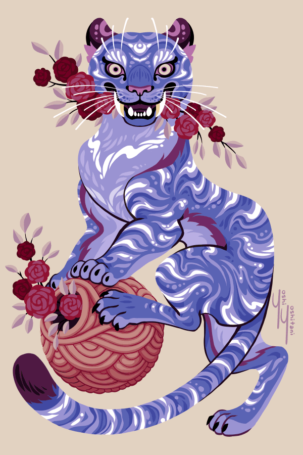 Magical Tigers - Mini Print Trio