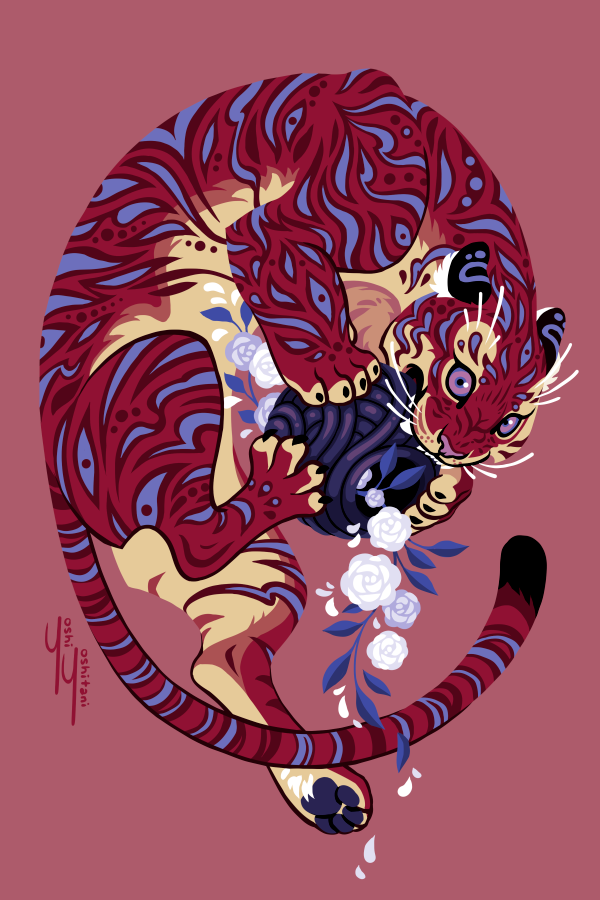 Magical Tigers - Mini Print Trio