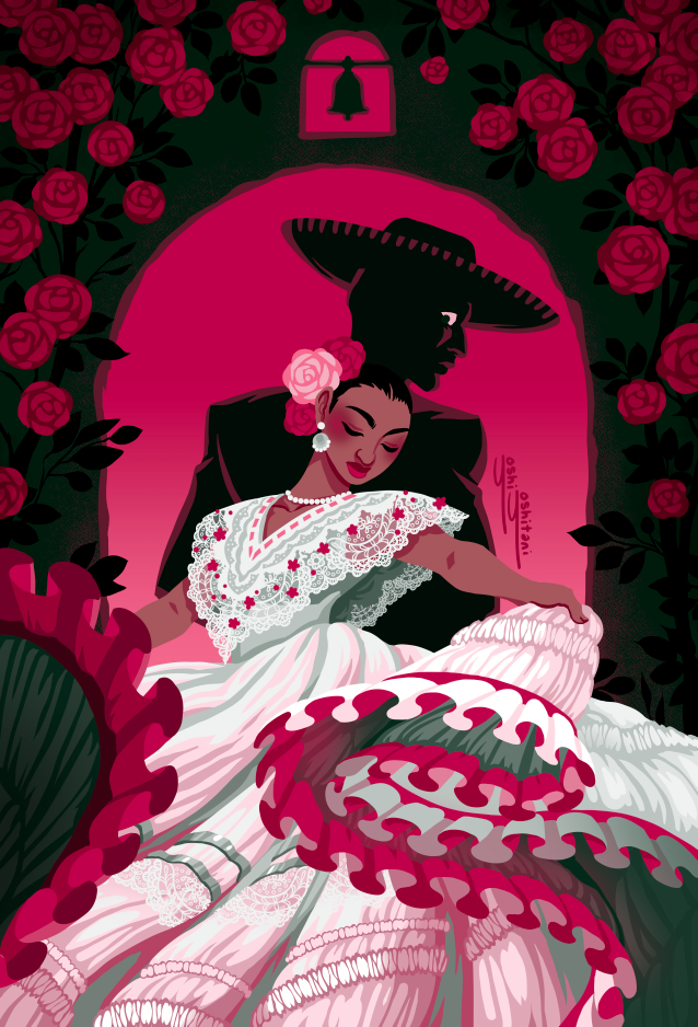 Mexican Gothic Lace - Mini Print Trio