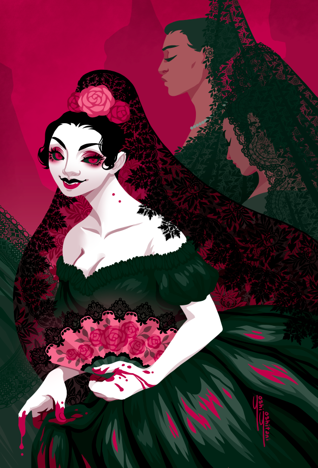 Mexican Gothic Lace - Mini Print Trio