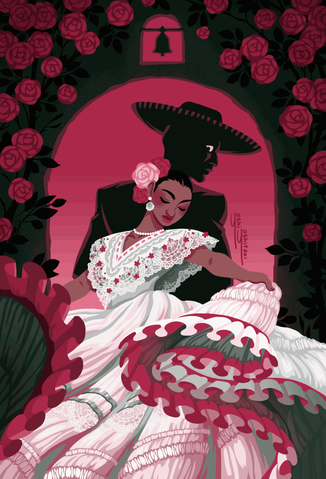 Mexican Gothic Lace - Mini Print Trio