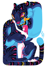 Load image into Gallery viewer, Monster Guardian - Mini Print Trio
