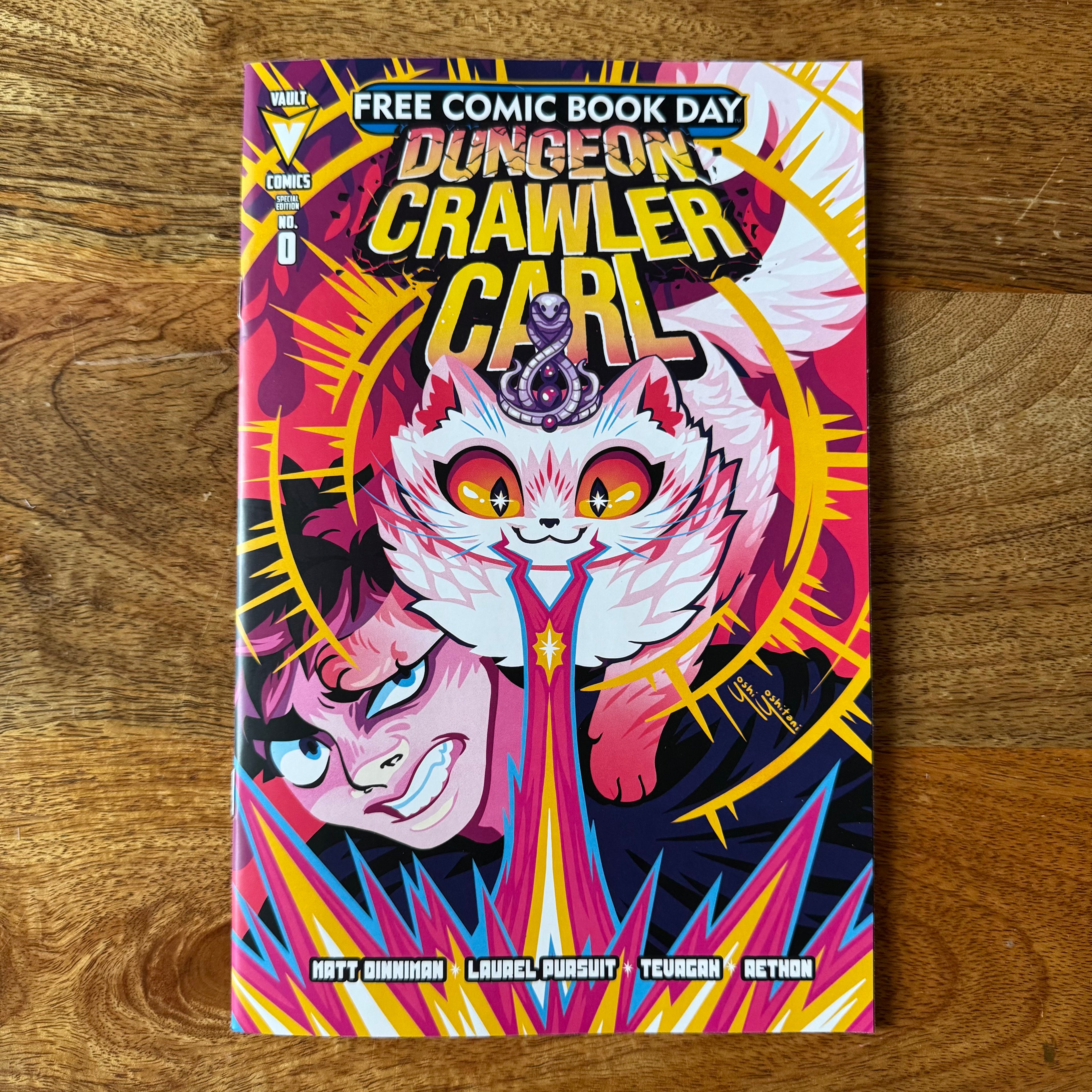Preorder Signed Issue: Dungeon Crawler Carl Issue 0 FCBD