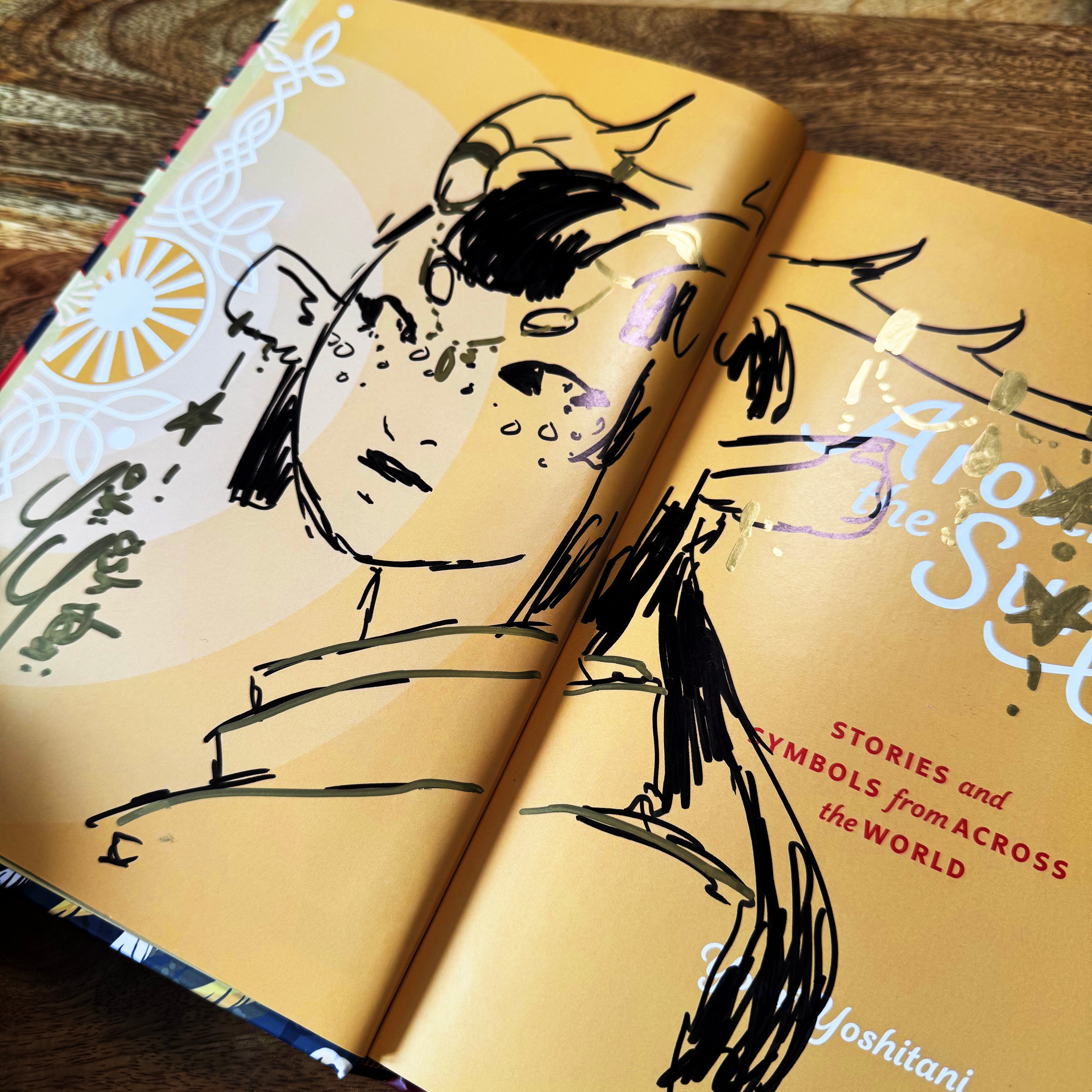 Around the Sun Signed Book