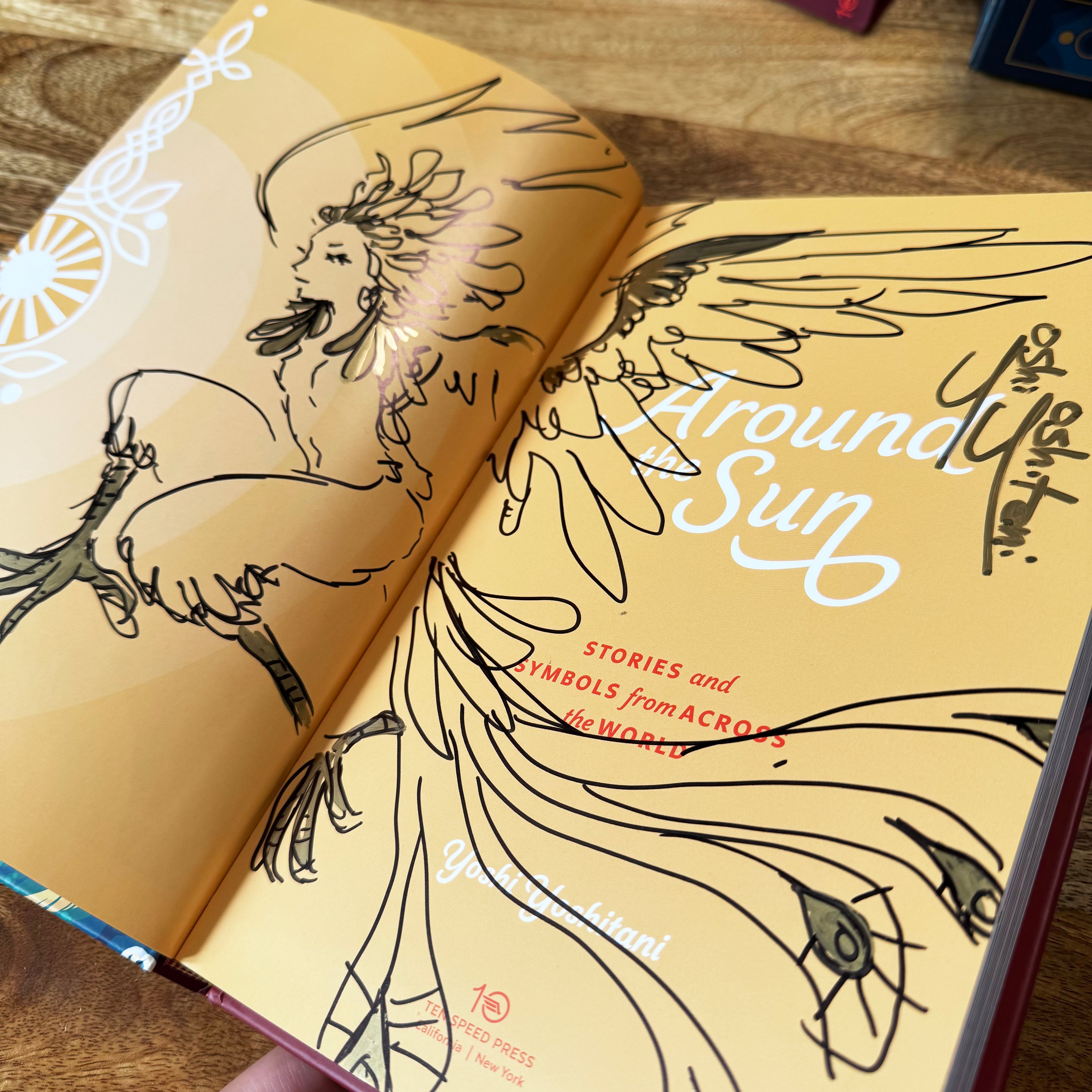 Around the Sun Signed Book