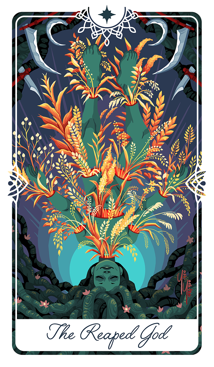 The Reaped God - Oracle Deck Print – Yoshi Yoshitani