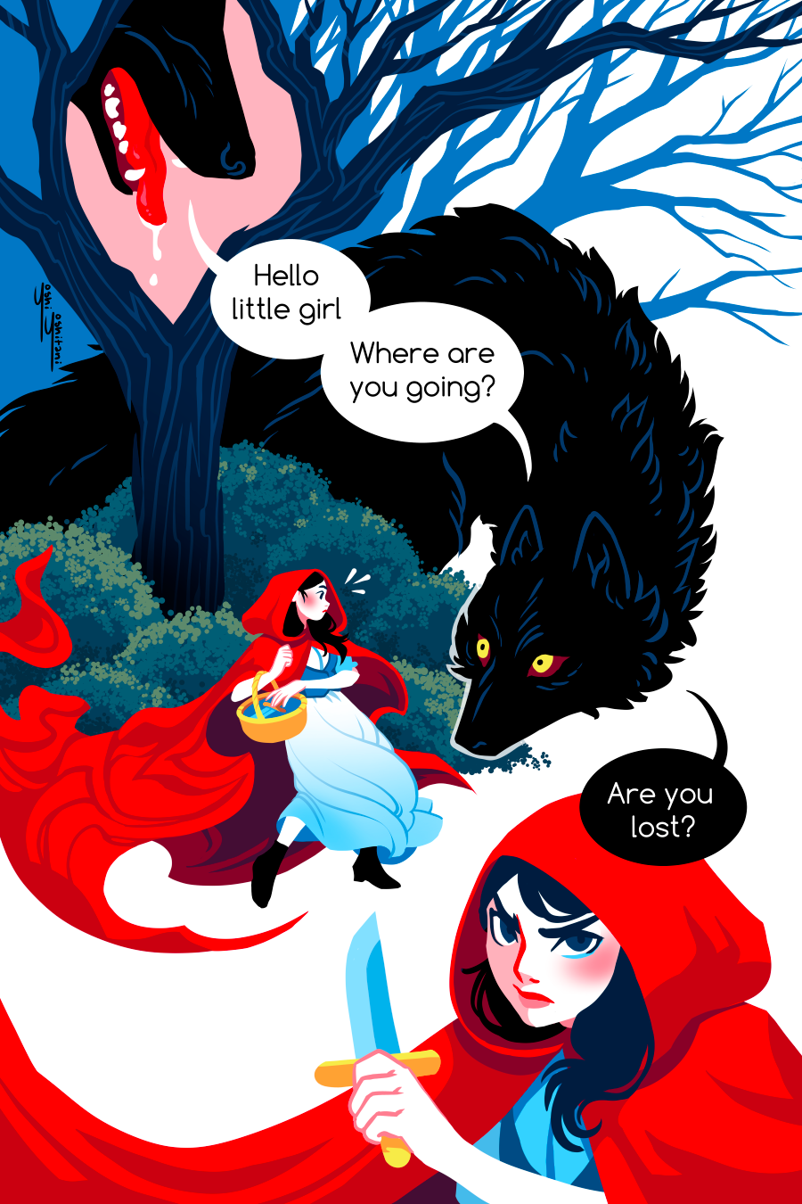 Fairy Tale Comics - Mini Print Trio