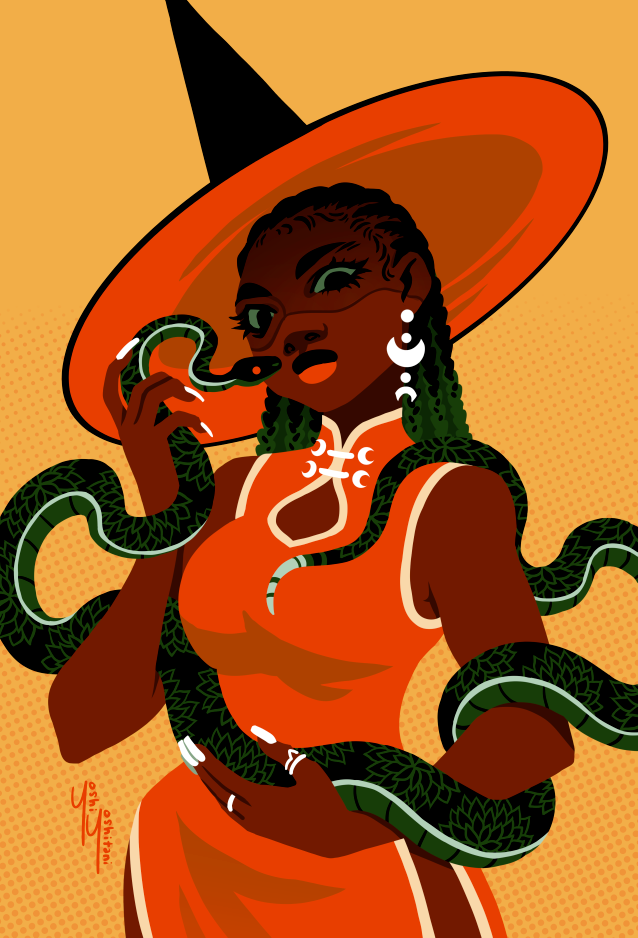 Snake Witches - Mini Print Trio
