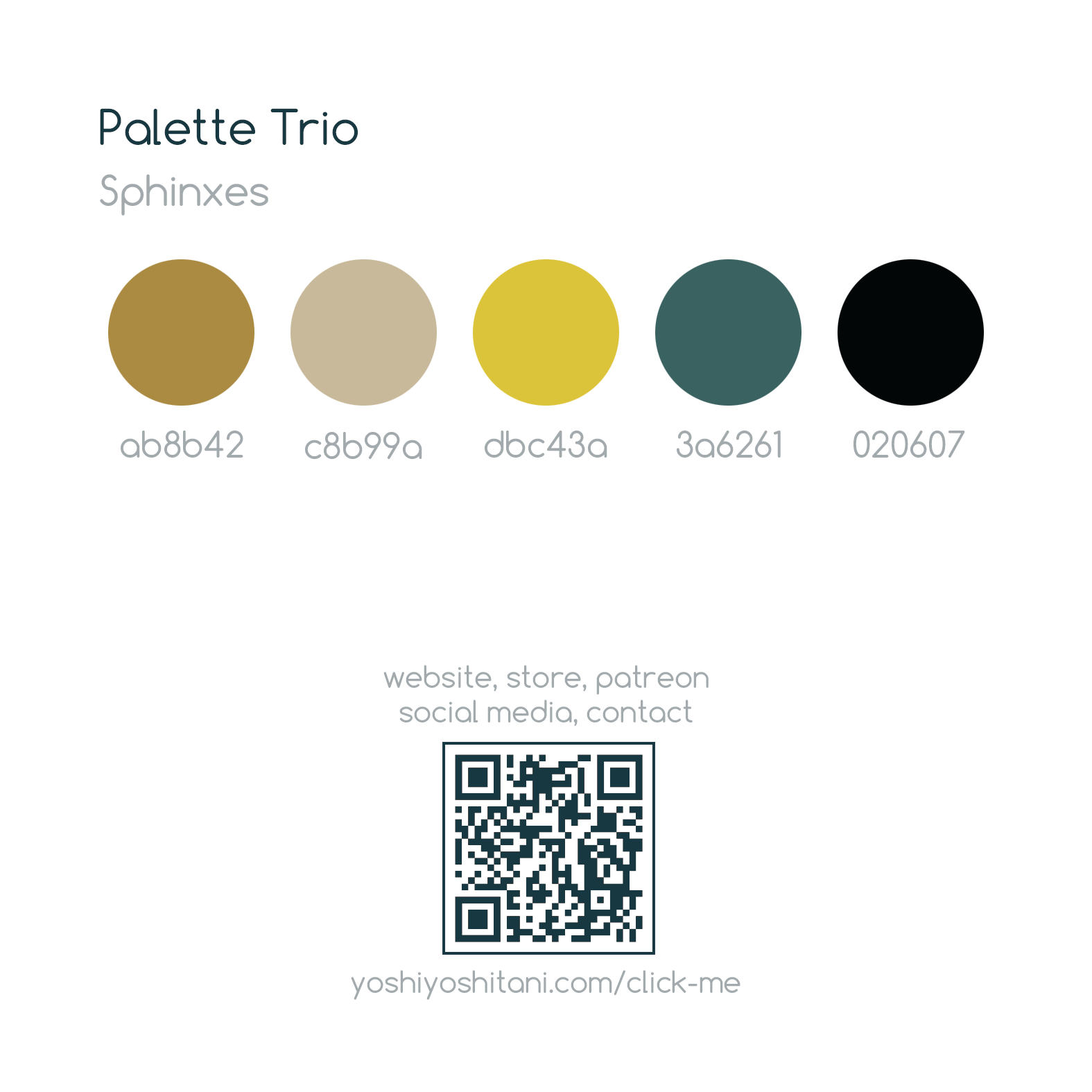 Sphinx - Mini Print Trio