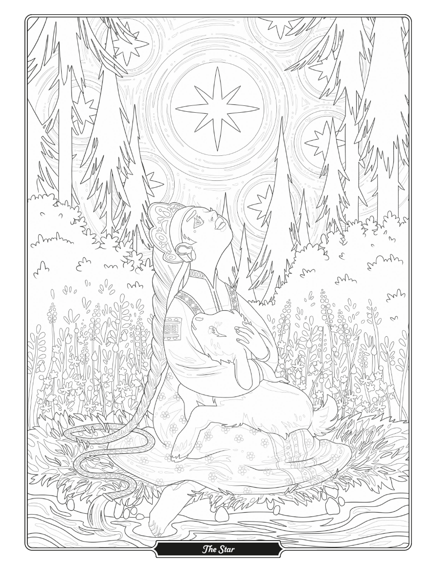 Coloring Book + Poster Book Set