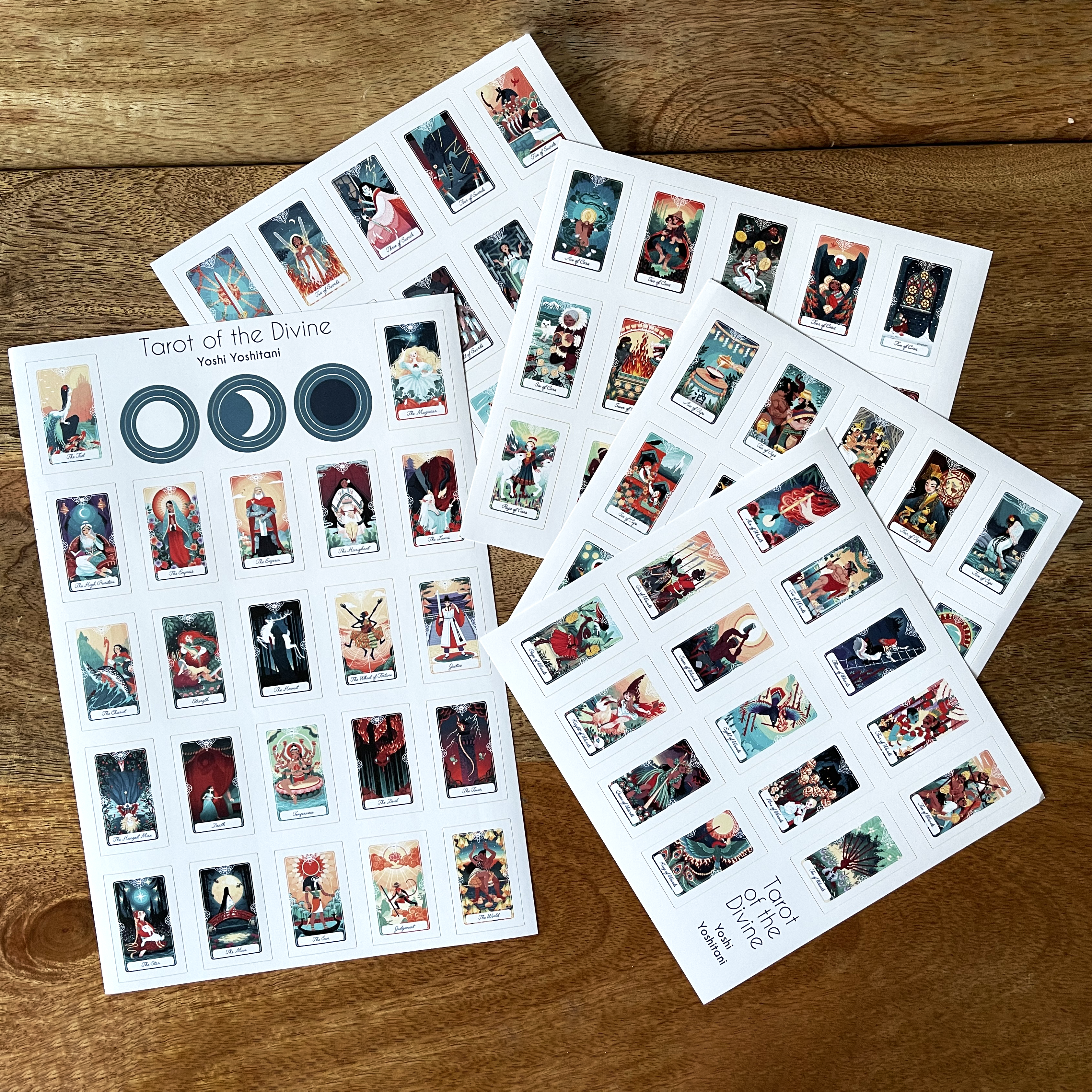 Tarot of the Divine Stickers: Entire Deck