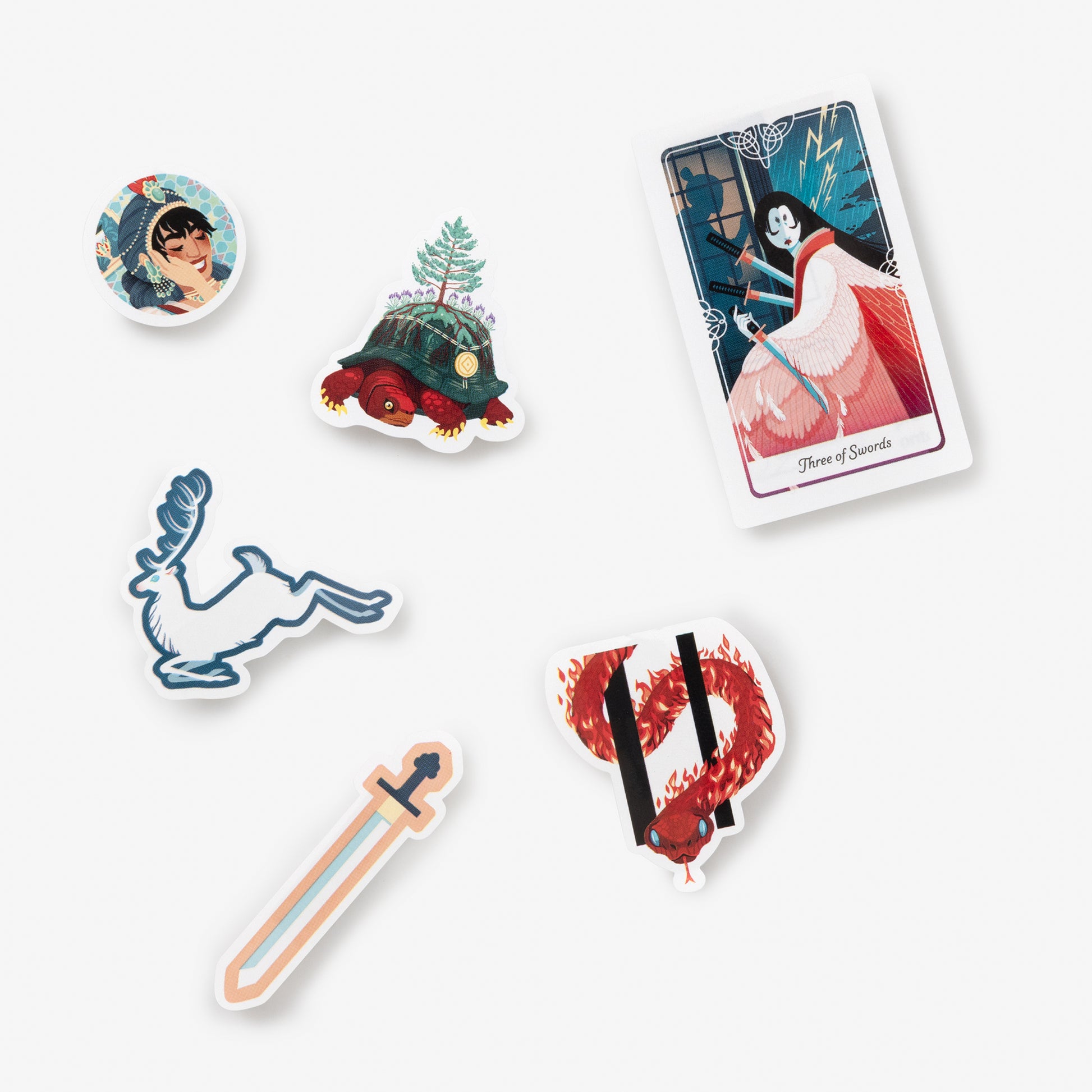 Stickerology: Tarot of the Divine Sticker Book