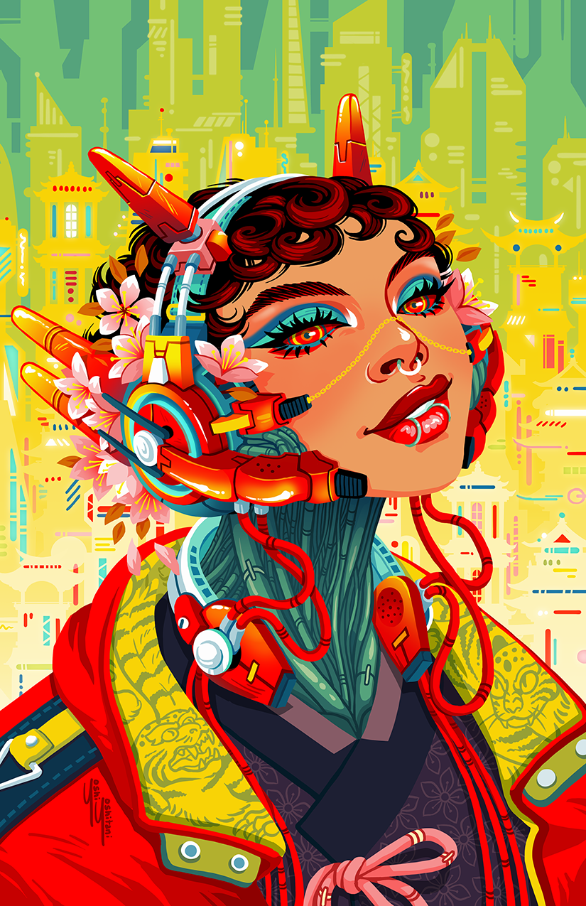 Tiger See, Hear, Speak No Evil Print Set