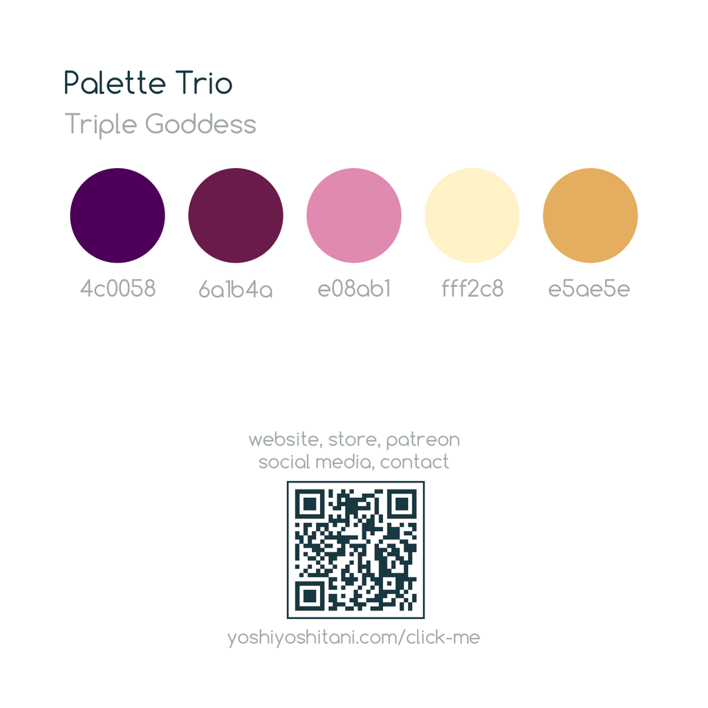 Triple Goddess - Mini Print Trio