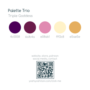 Triple Goddess - Mini Print Trio