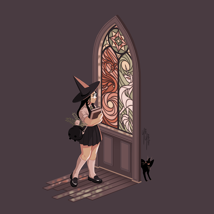 Witchy Academia - Mini Print Trio